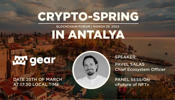 Crypto-Spring Blockchain Conference in Antalya