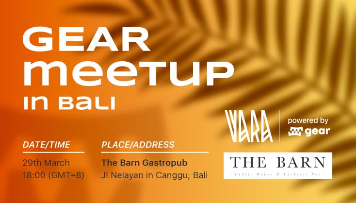 First Gear Community Meetup in Bali