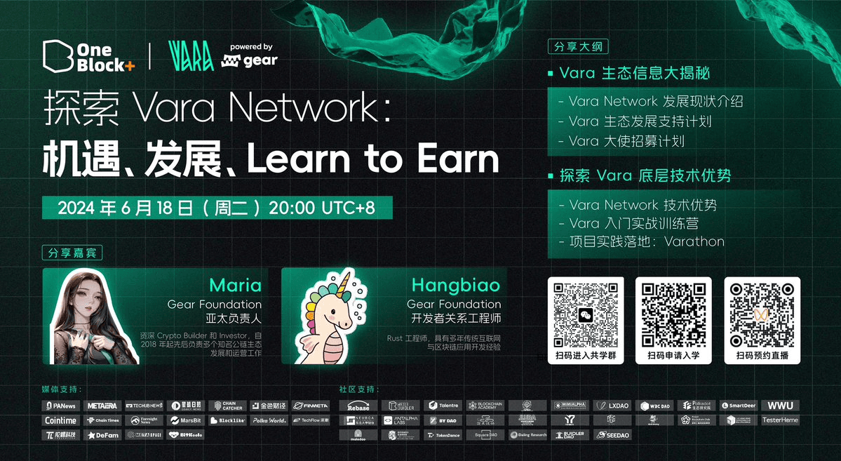 Explore Vara Network: Opportunity, development and Learn to Earn