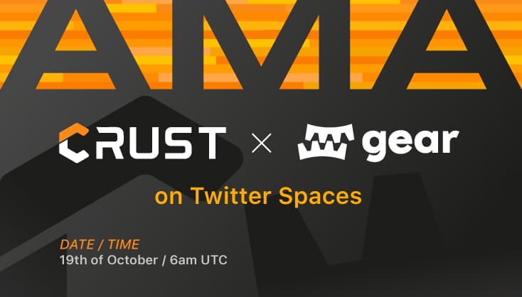 AMA Gear x Crust Network