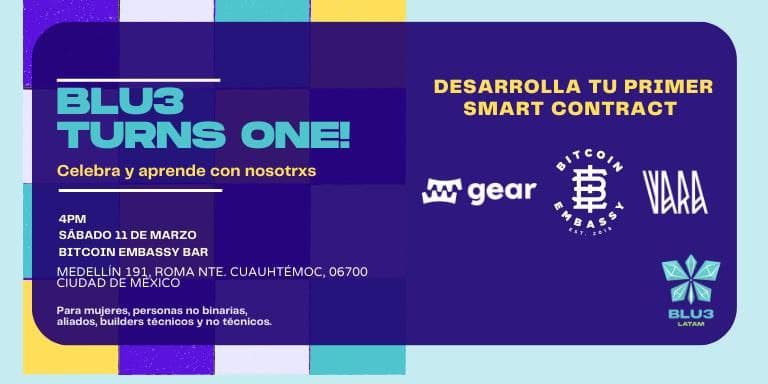 Workshop in collaboration with Blu3 community