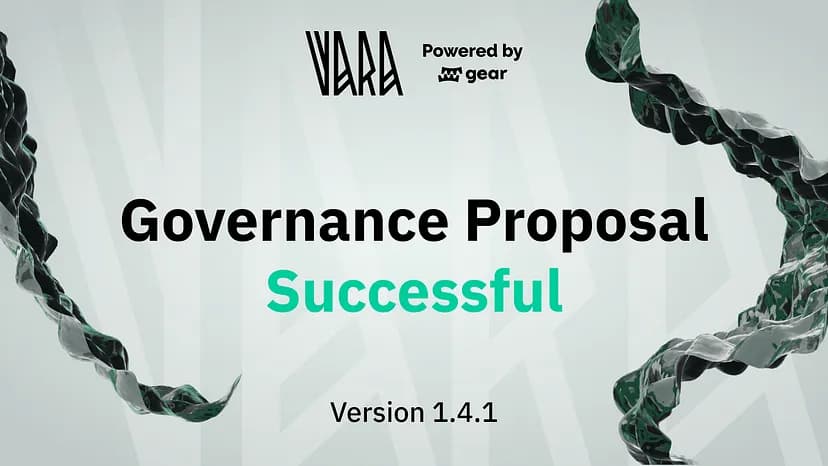 Governance Proposal v1.4.1 Successful