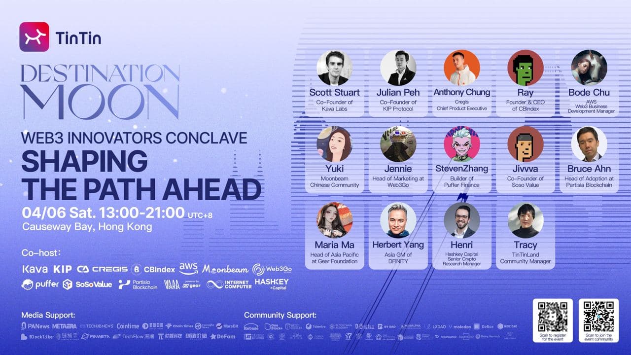 TinTin DESTINATION MOON: Web3 Innovators Conclave Shaping the Path Ahead