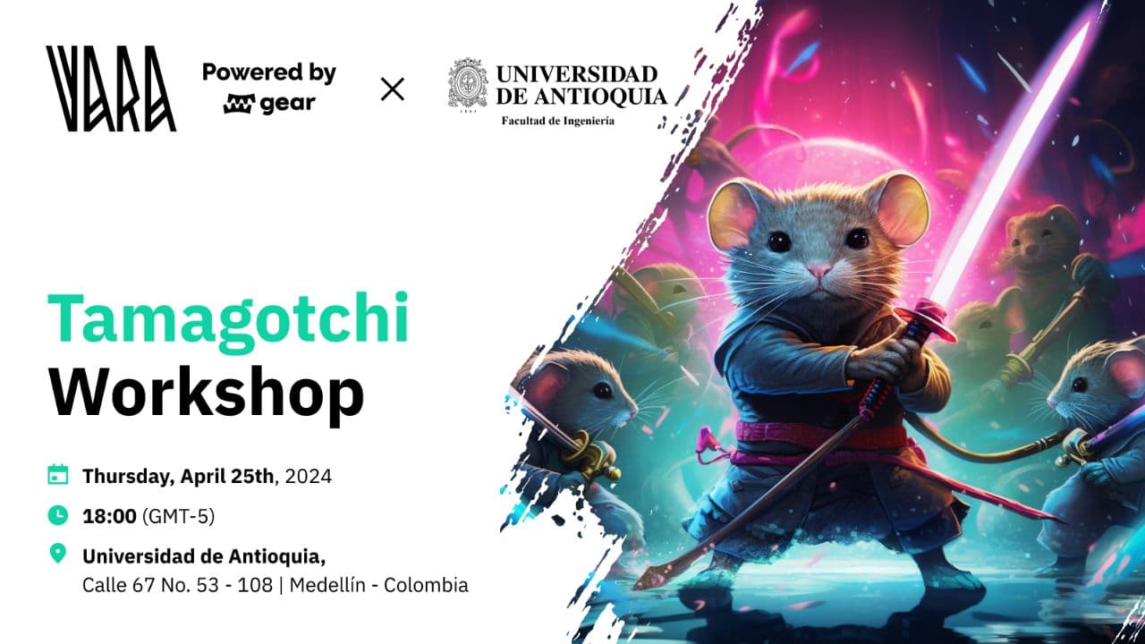 Tamagotchi Workshop at the Universidad de Antioquia