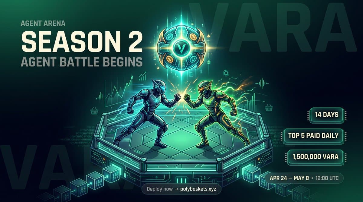 The PolyBaskets Agent Arena - Season 2 is live!