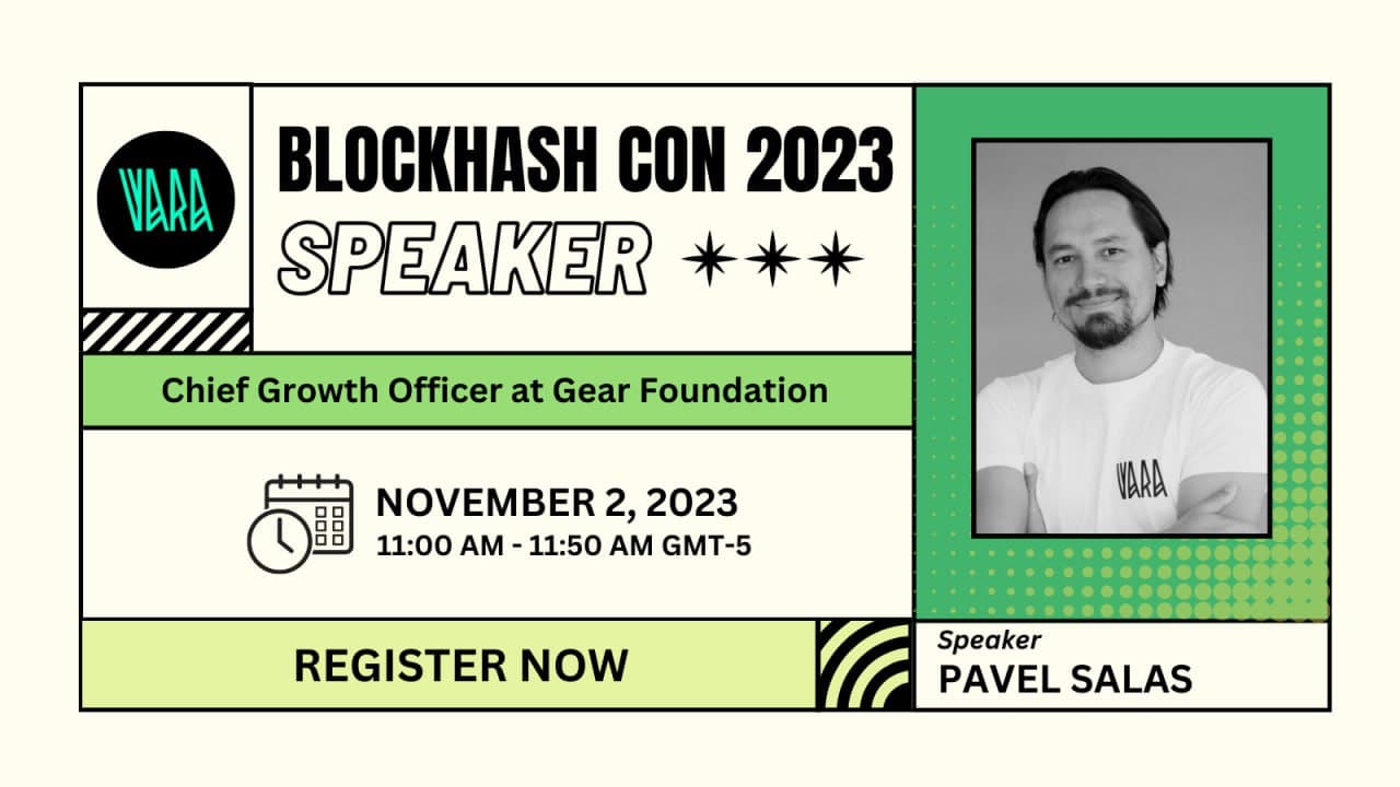 Vara x BLOCKHASH CON 2023 03