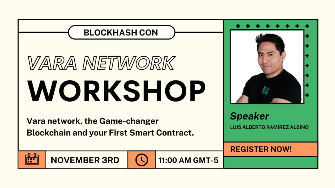 Vara x BLOCKHASH CON 2023