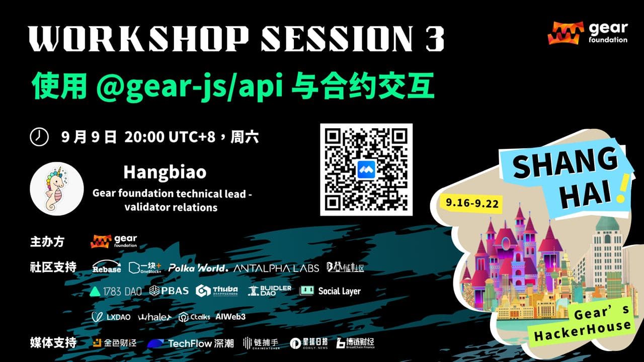 Workshop Session 3 for Gear’s Hacker House Applicants