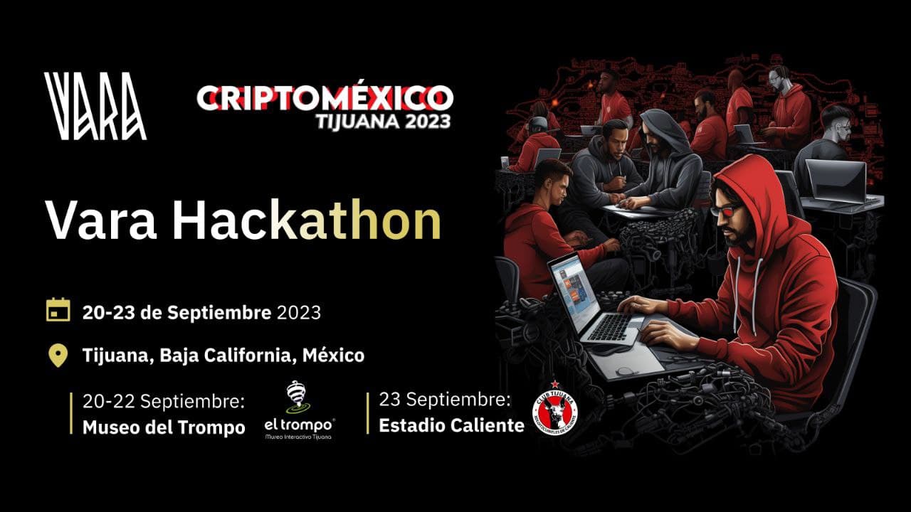 Vara hackathon with the "Cripto México" community