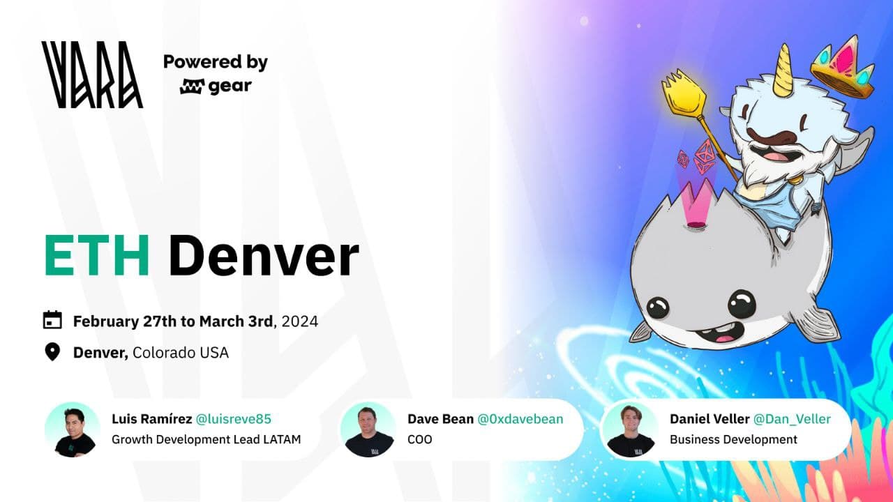 Vara at ETH Denver 2024