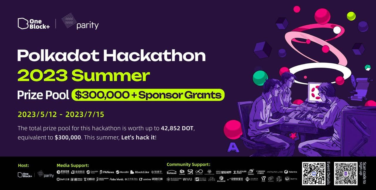 Polkadot Hackathon 2023 Summer is coming!