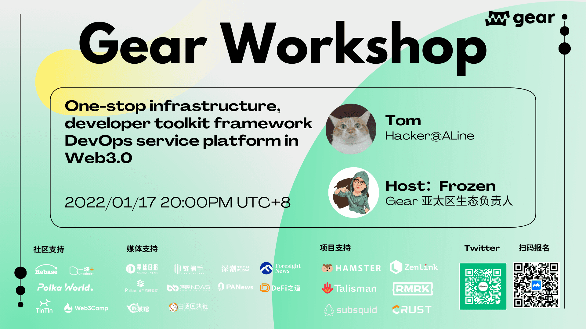 Gear workshop with ALine