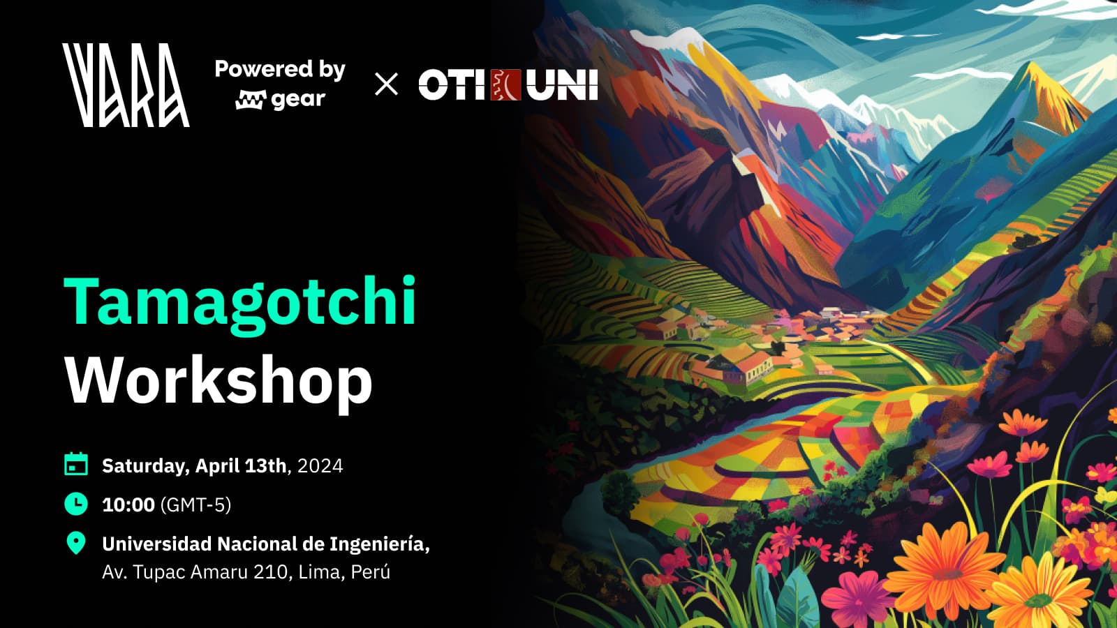Tamagotchi Workshop at Universidad Nacional de Ingeniería