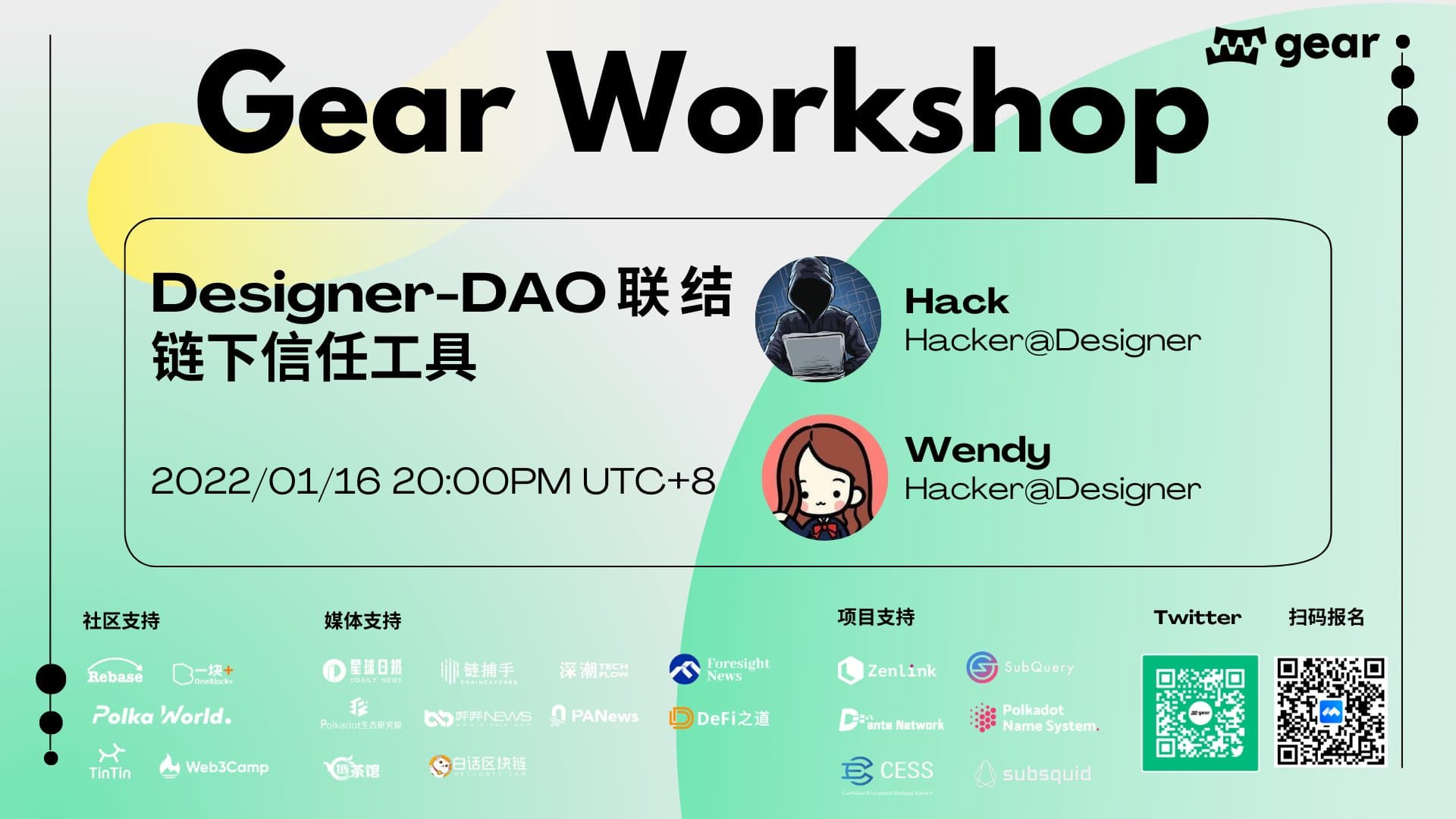 Gear workshop with Designer team