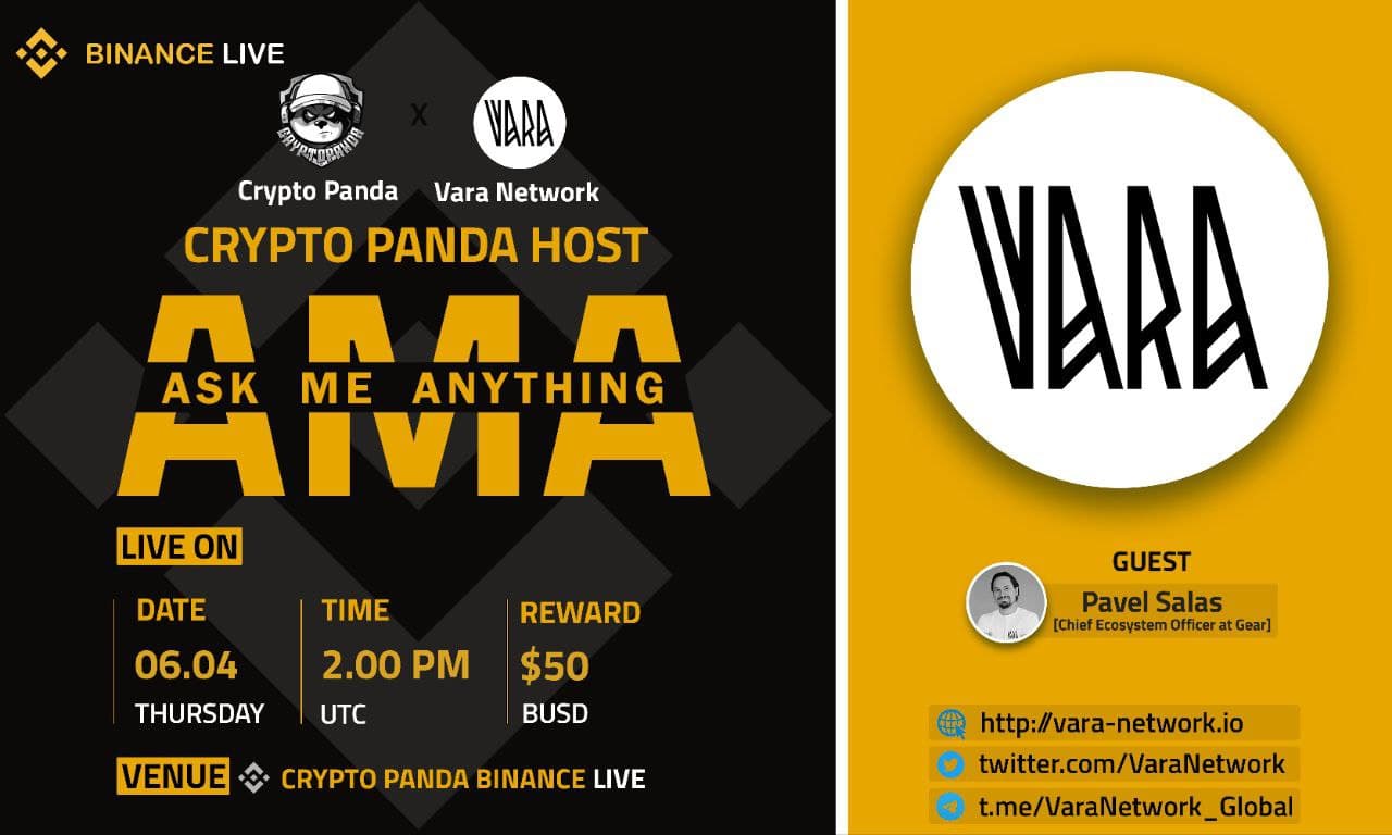 Binance live hosted by CryptoPanda