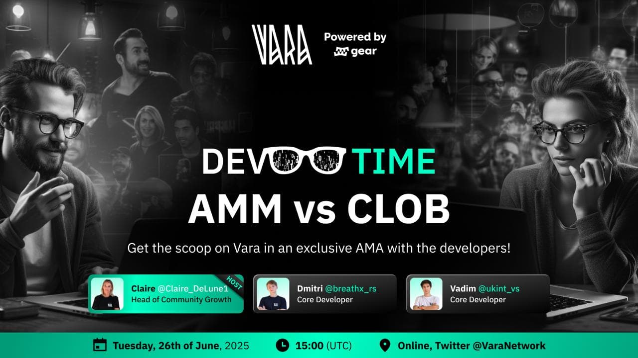 DEV🕶️TIME: AMMs vs CLOBs. Who’s the real king of DeFi?