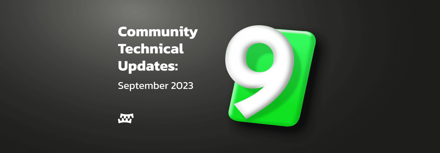 Technical Updates | September 2023 Recap