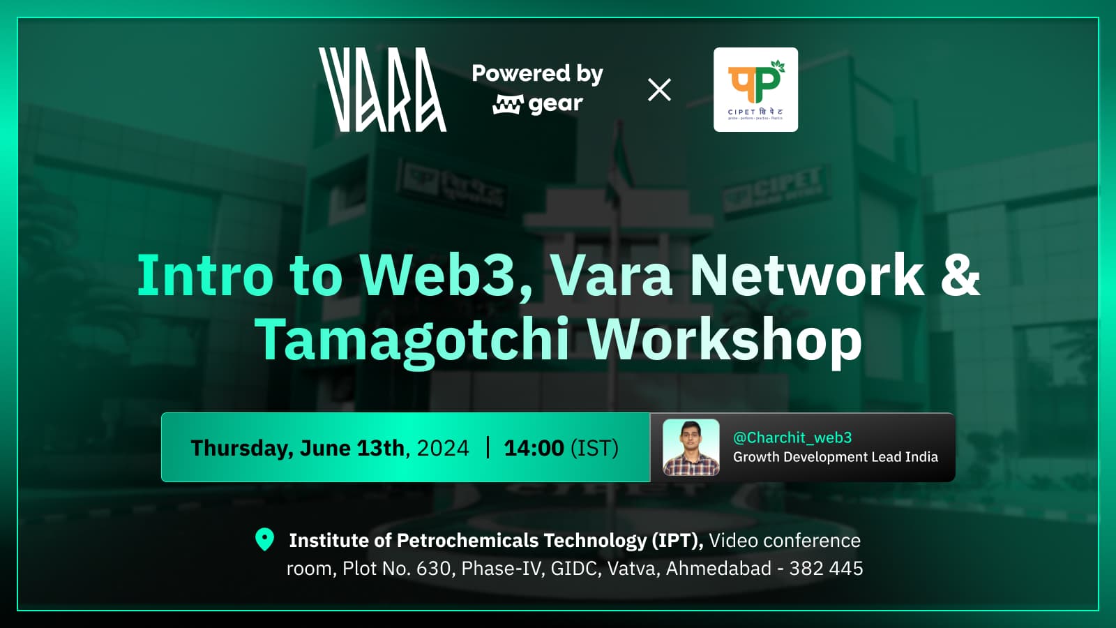 Intro to Web3, Vara Network & Tamagotchi Workshop