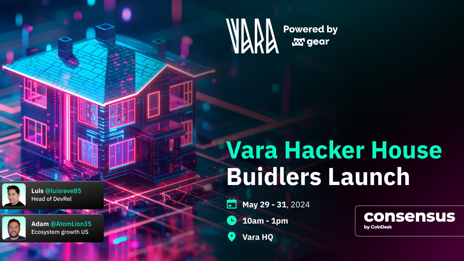 Vara Hacker House - Buidlers Launch