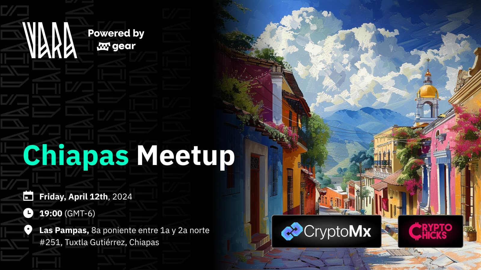 1st Meetup in Chiapas.