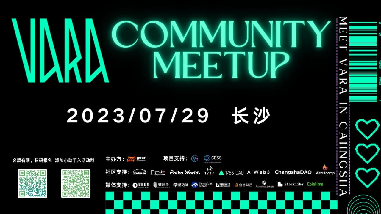 Vara Community Meetup in Changsha