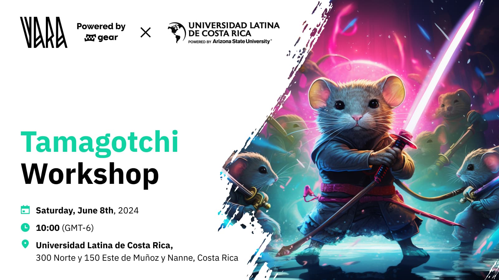 Tamagotchi Workshop at Universidad Latina de Costa Rica