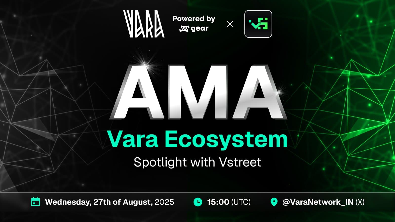 Vara Ecosystem Spotlight with Vstreet 🟩💪 Get Ready!!