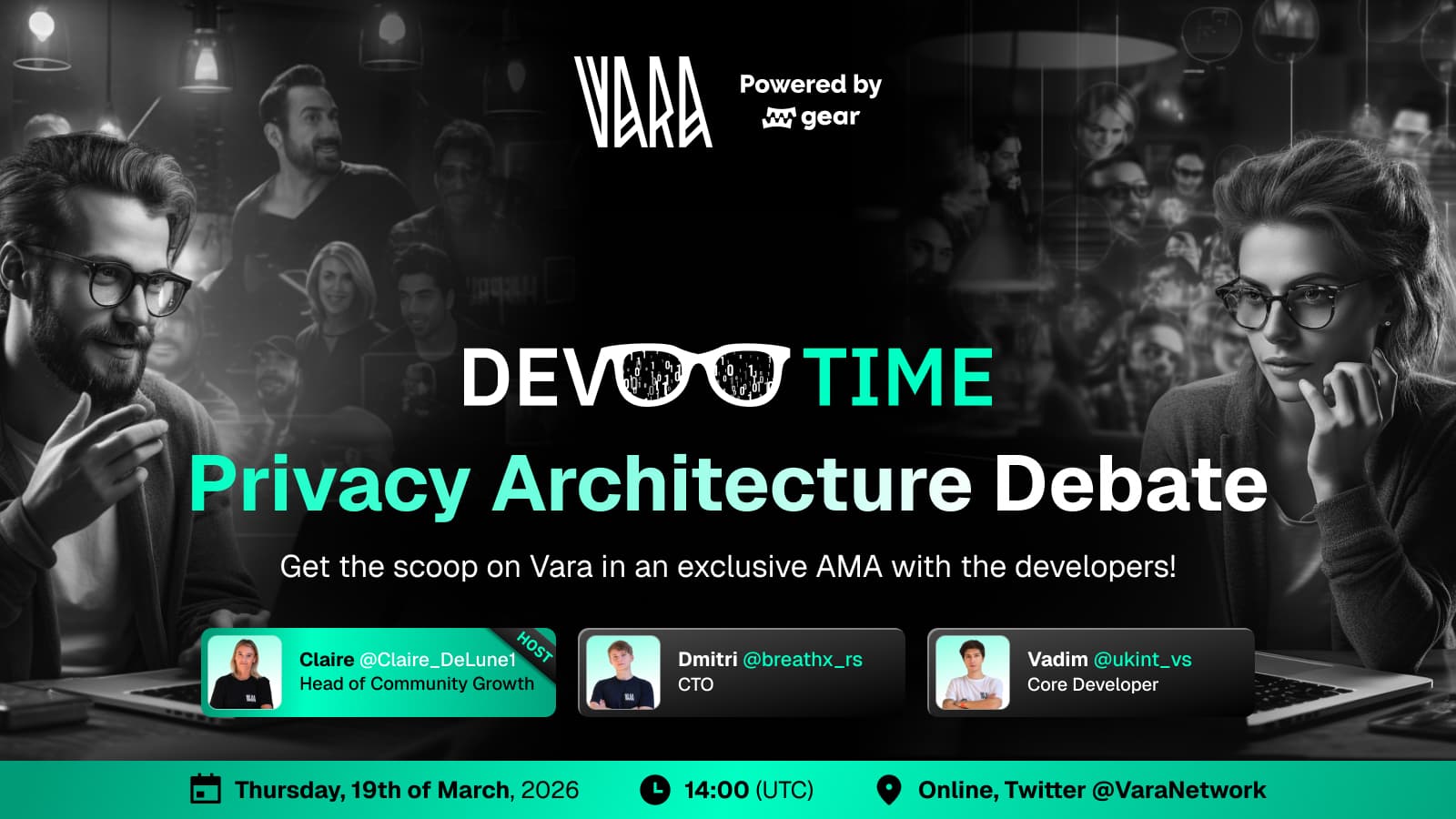 DEV🕶️TIME: Privacy Architecture Debate