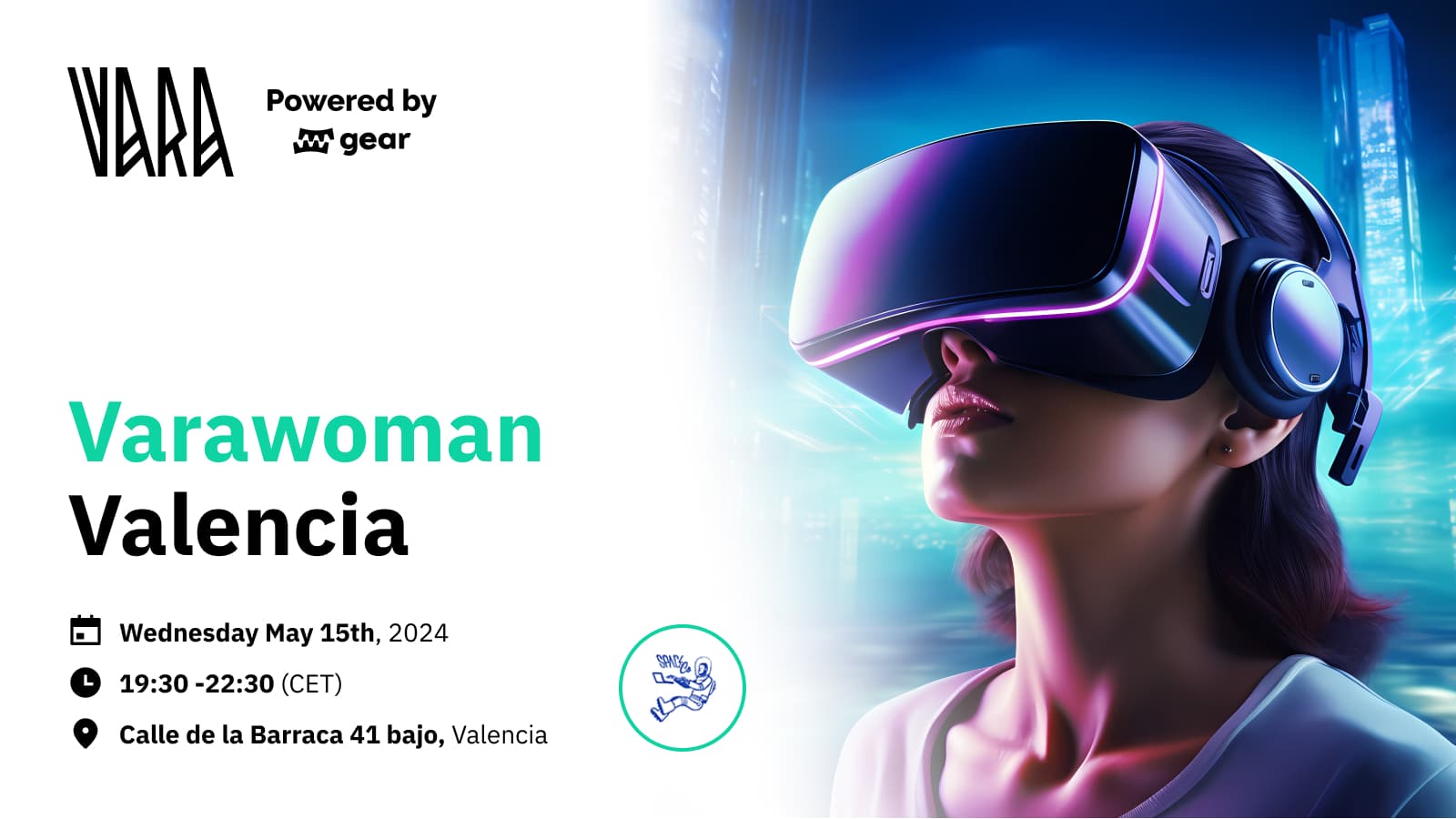 Vara woman in Valencia