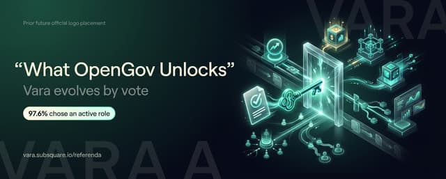 Illustration for «What OpenGov Unlocks for Vara»